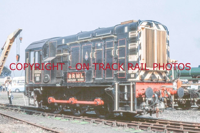 UK RAILWAY PHOTOGRAPH Of Class 08 Shunter 08642. Rm08-702 £1.60 ...