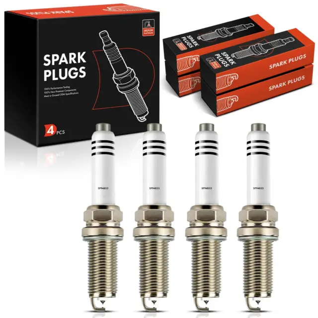 4x Iridium & Platinum Spark Plugs for VW Jetta 2013-2018 Passat 2014-2021 Golf