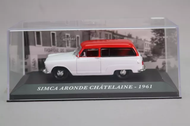 LK384 IXO Altaya 1/43 Simca Aronde Chatelaine 1961 françaises autrefois 83