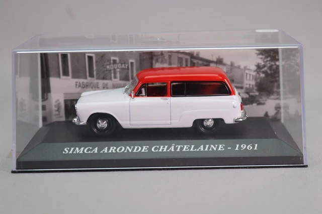 LK384 IXO Altaya 1/43 Simca Aronde Chatelaine 1961 françaises autrefois 83