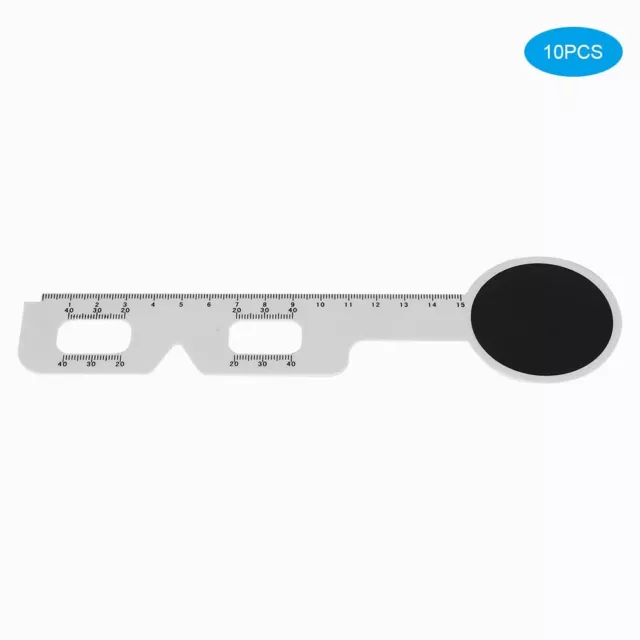 Plastic Pupil Distance Gauge PD Ruler Eye Measurement Tool Eye Glasses Acces Ggm