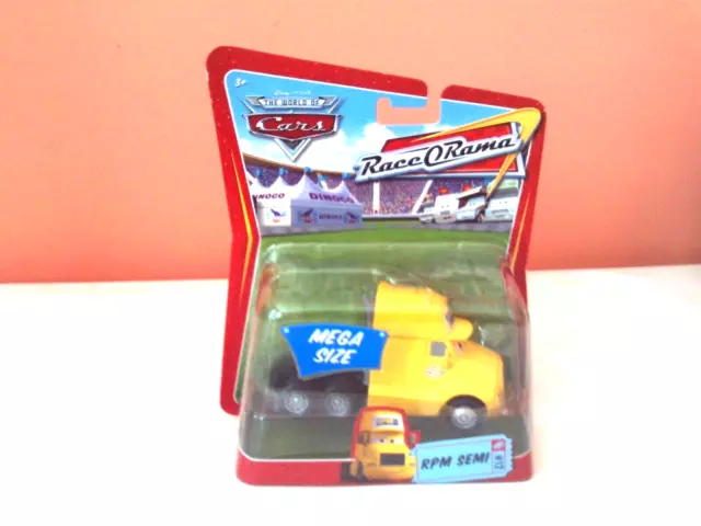 Disney Pixar The World of Cars Race O Rama Mega Size RPM Semi #12