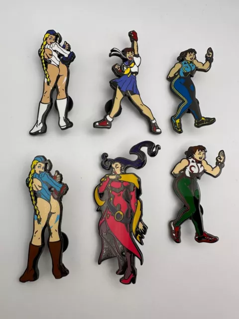 SDCC 2023 EXCLUSIVE Udon Street Fighter Alpha 3 Complete Pin Set of 6