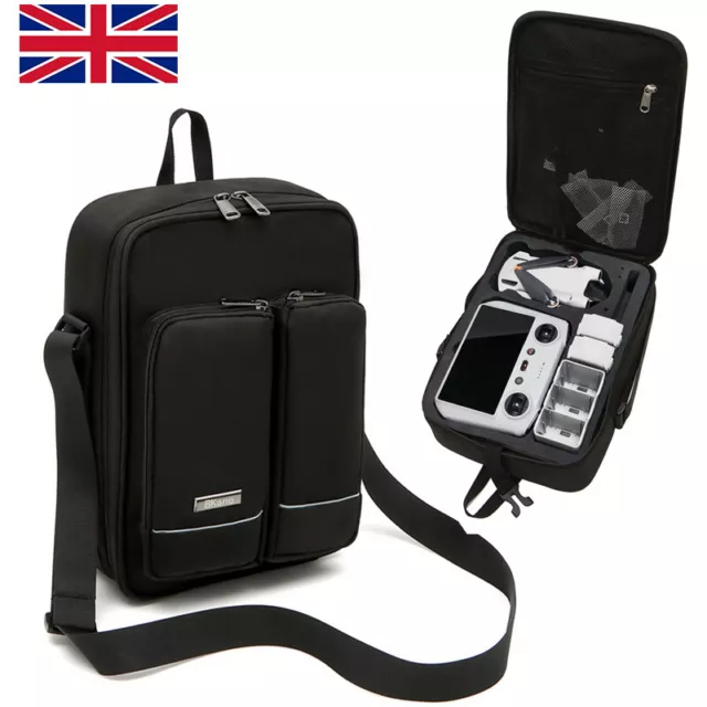 For DJI Mini 3 Pro Drone&Accessories Hard Portable Storage Carrying Shoulder Bag