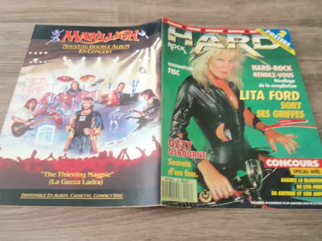 HARD ROCK MAGAZINE N°53 (Janvier 1989) COMPLET & EN BON ÉTAT, MAIS SANS POSTER !