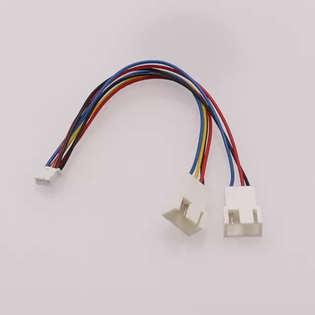 Graphics card fan cable 15cm 1pcs 4Pin Pour 2 Voie CPU Connecteur Câble DIY