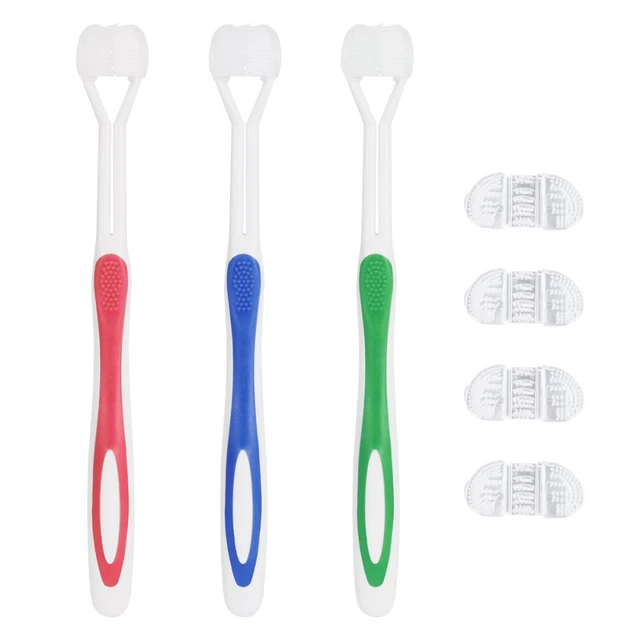 Spazzolini da denti con setole morbide mezzi setole adulti, spazzolino PP