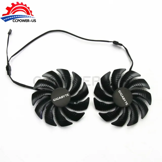 Graphics Card Cooling Fan For Gigabyte P106 GTX1060 1050ti 1070 RX570 580 4PIN