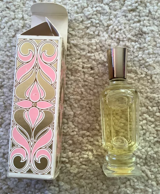 VINTAGE Avon Elegance Eau De Cologne Perfume Glass Bottle BNIB UNUSED Rare