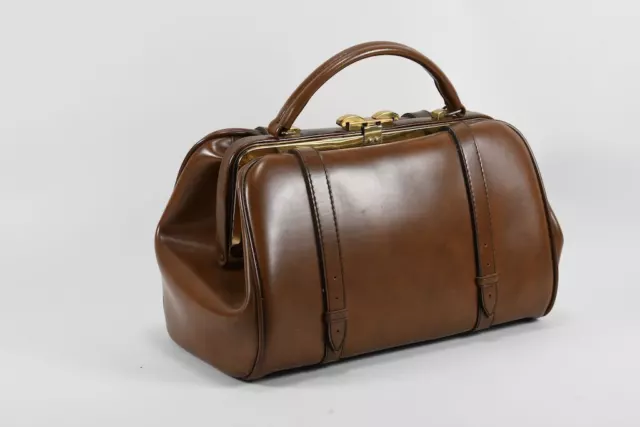 H96V06- Alte Vintage Artzt-Tasche/ Handtasche
