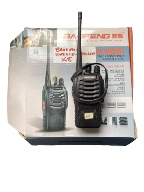 Baofeng BF 888S Walkie Talkie 2-Way Radio Long Range 16CH PMR  - 1 to 20 Of Them