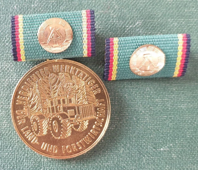 DDR MEDAILLE ORDEN Verdienter Werktätiger in der Land und