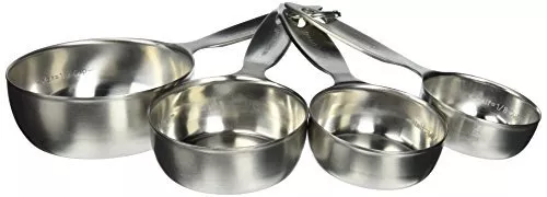 Advanced Performance Measuring Cups Baking Supplies Multisizes Silver Stainless