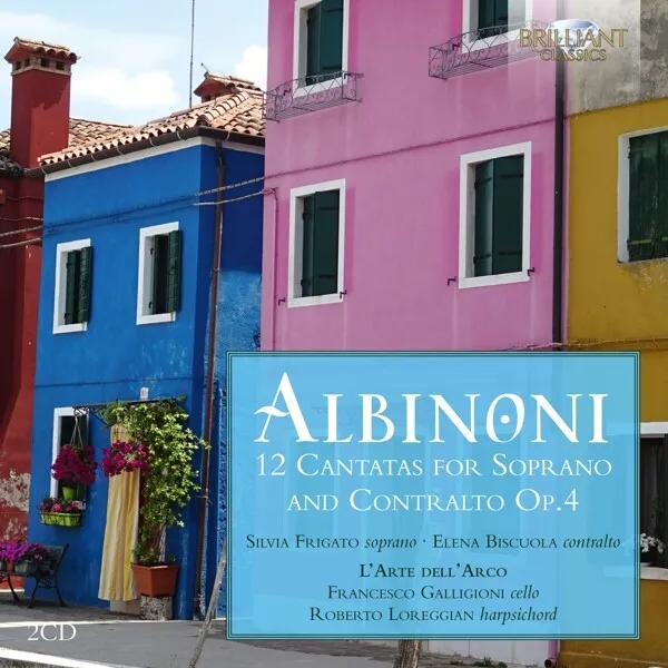 Albinoni:12 Cantatas For Soprano -  2 Cd Neuf Albinoni,Tommaso Giovanni