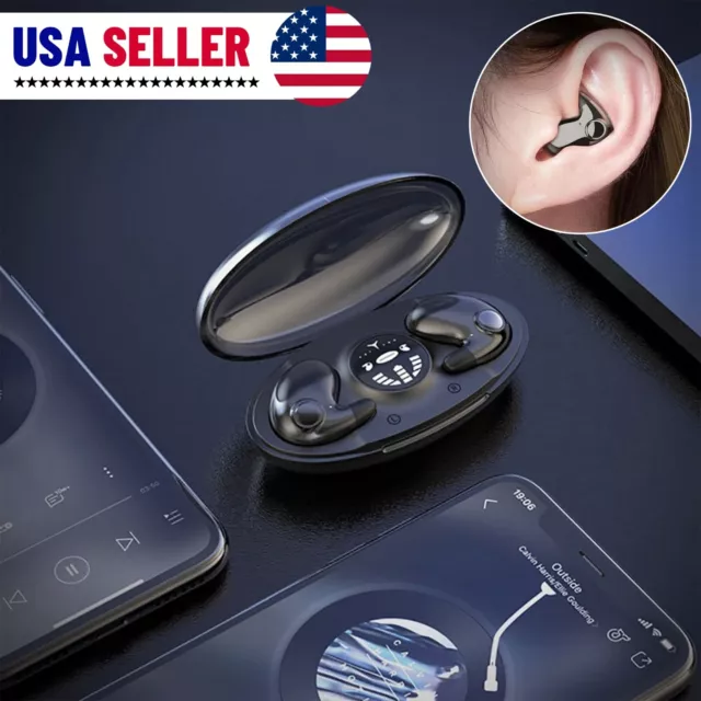 2023 Bluetooth Earbud Headset TWS 5.3 Wireless Earphone Invisible for All Phone