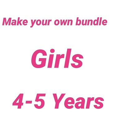 Abiti per ragazza 4-5 anni trarre le tue Bundle