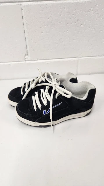 VINTAGE VANS CAMACHO Sz4.5 Y2K Black/White Skateboarding  display picture 1