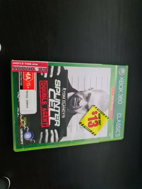 xbox 360 video game tom clancy's splinter cell double agent