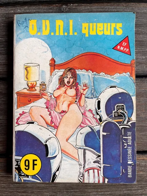 Livre BD  adulte  EF Vintage ELVIFRANCE * Les Cornards n° 24 * de 1984 !