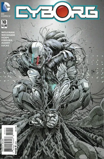 Cyborg #10 Comic 2016 - DC Comics - Justice League Batman Superman Flash Shazam