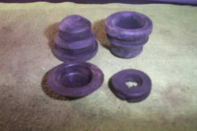 Small Lot Of Rubber Plugs And Grommet