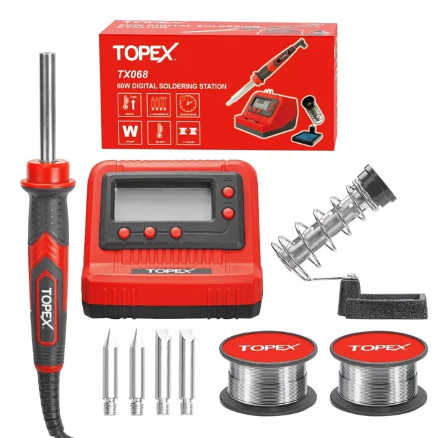 Topex 60W Soldering Station Kit - TXSI60W068