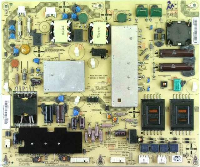 Service Réparation Tv Sharp: Alimentation Runtka685Wjqz  Dps-126Cp- 1  40Le810E