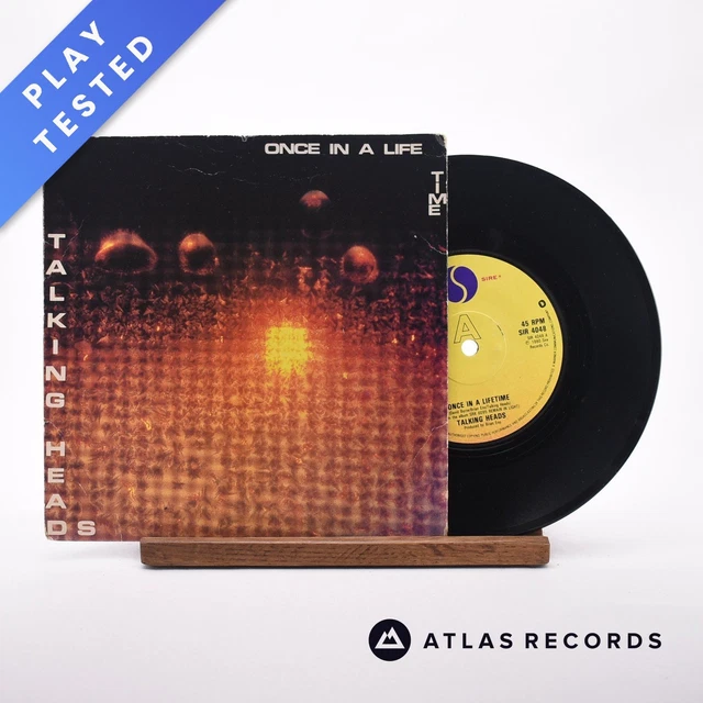 Talking Heads - Once In A Lifetime - 7" Vinyl Record - VG+/VG+