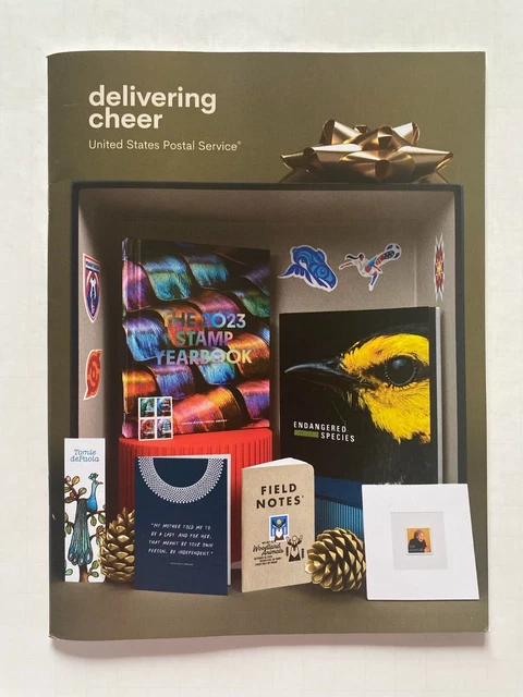 Delivering Cheer United States Postal Service Catalog - Catalog 2023-2024 Stamps
