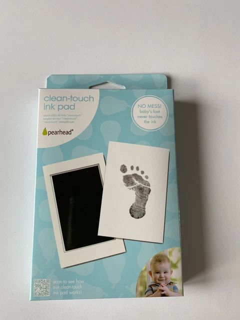 Pearhead Newborn Baby Handprint or Footprint “Clean-Touch” Ink Pad