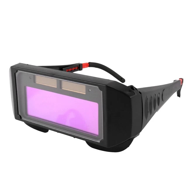 Occhiali Saldatura Fotoelettrici Automatici Alimentati Solari Auto Oscuramento Weldin P5R9