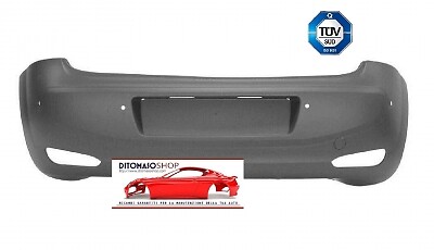 3-5 porta Facelift dal 2012 levigato 199 PARAURTI POSTERIORE PER FIAT PUNTO 