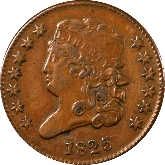 1825 Half Cent Great Deals From The Executive Coin Company