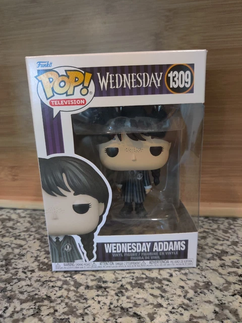 NEW! Funko Pop! Wednesday Addams 1309 Figure from Addams Family Spinoff Show