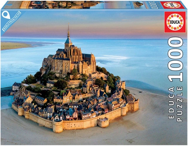 Mont Saint Michael puzzle 1000 pcs Educa 19262