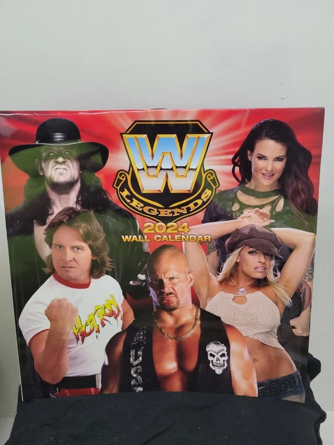 WWE LEGENDS 2024 Wall Calendar $19.99 - PicClick