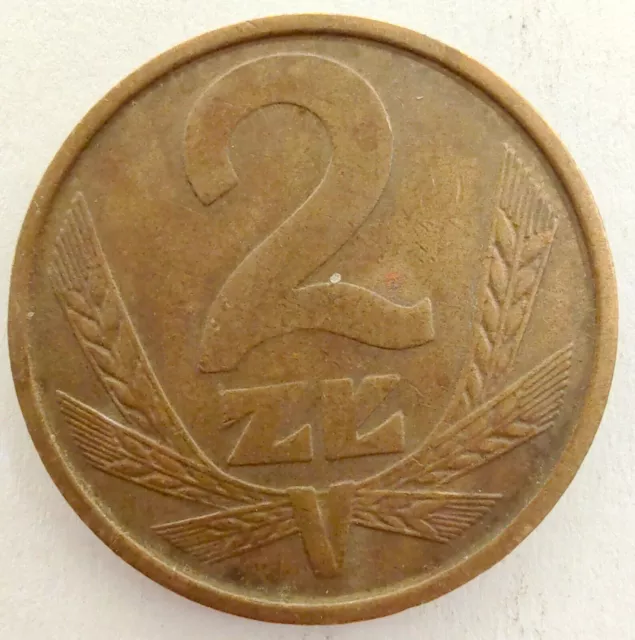 [106] Coin 1979 Poland 2 Zlotych Polska Rzecpospolita Ludowa