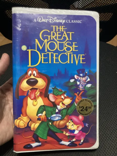 The Adventures of the Great Mouse Detective (VHS, 1992) Disney Brand New Sealed