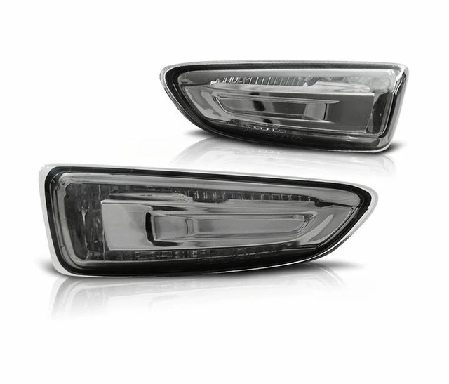 Clignotants Latéraux à LED - Pour Dacia Sandero + Stepway - Année De Construction 2008-2012 - Noir