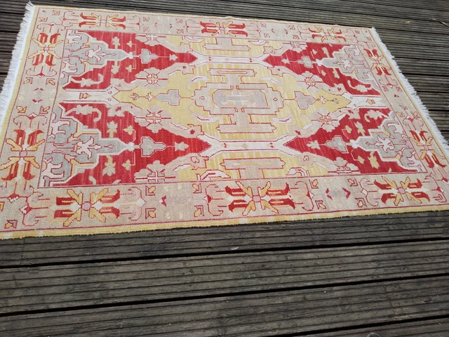 large PERSAIN Afghan CARPET RUG  Turkish  John Lewis handmade wool Rare Design
