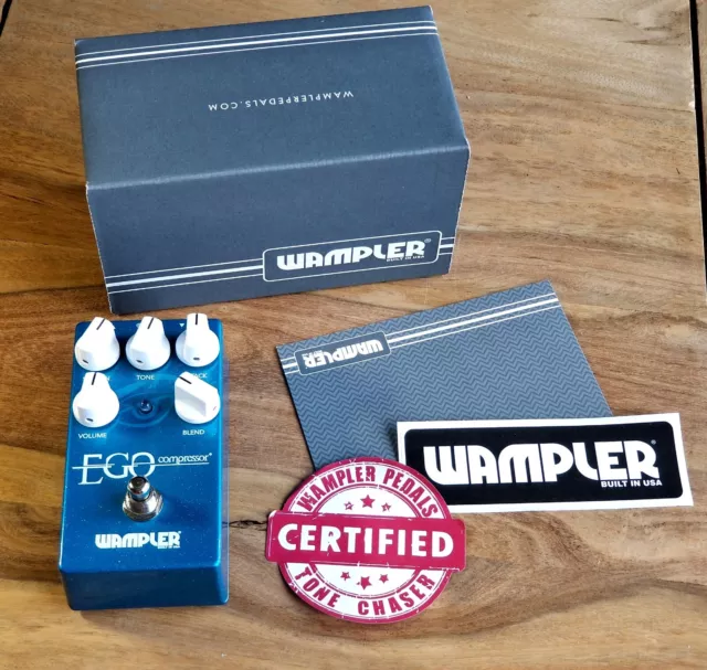 Wampler Ego Compressor Pedal  für Gitarre, wie neu!