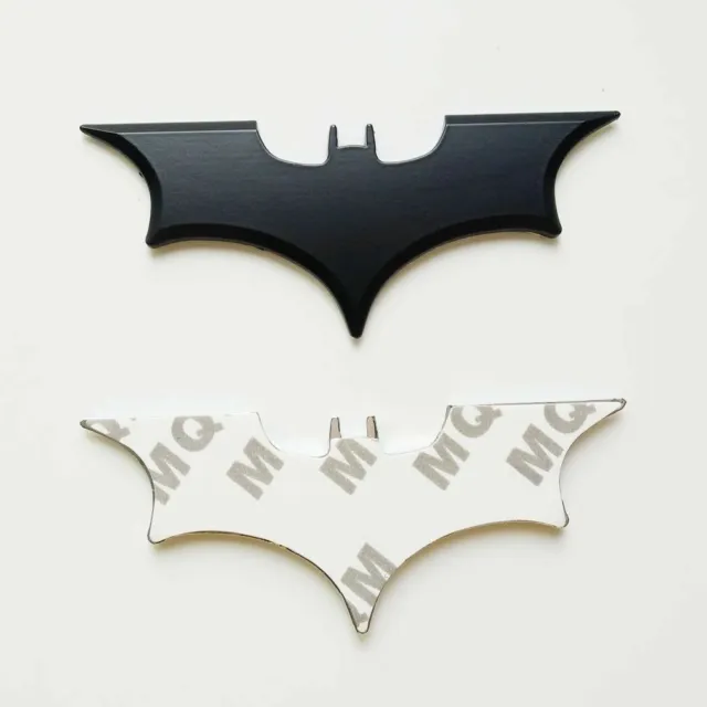 Black Metal Batman Dark Knight Mask Car Motorcycle Emblems Badge Decal Sticker 3