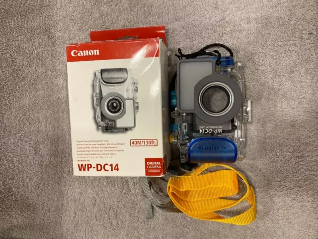 NOS Canon WP-DC14 Digital Camera Waterproof Case FOR SD750