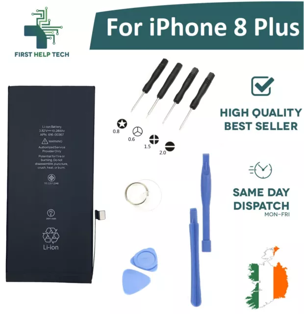 Replacement Battery For Apple iPhone 8 Plus Battery 2691mAh 3.82V New With Tools