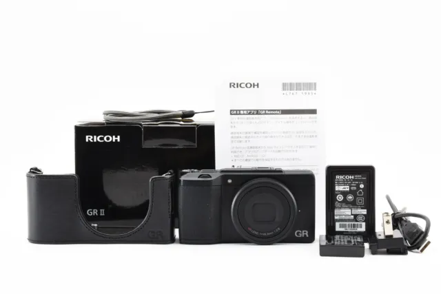 Ricoh GR II 16.2MP Digital Camera (Shutter count:1424) [Near Mint+++] #1571A 2