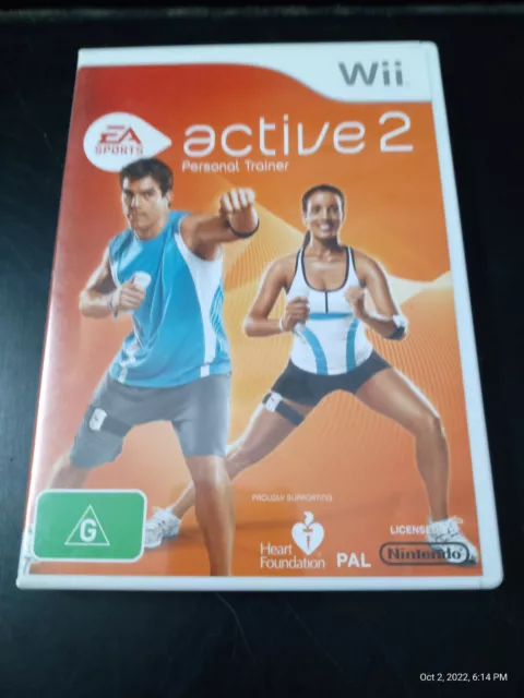 Nintendo Wii - EA Sports Active 2 (Game + Resistance Band + Heart