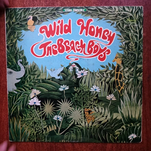 THE BEACH BOYS - Wild Honey [1967] Vinyl LP Pop Rock Capitol Rare