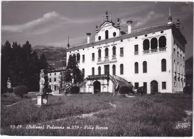 Pedavena - Belluno - Villa Berton - Viagg. 1971 -83534-