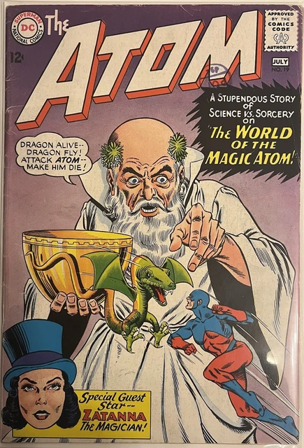 The Atom #19 2nd Appearance & 1st cover of Zatanna Fine-