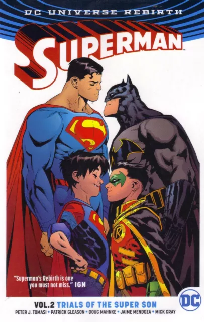 Superman Rebirth Vol 2 Trials Of The Super Son Softcover TPB Graphic Novel